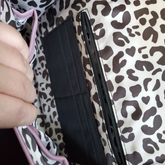 JESSICA SIMPSON~ DUSTY MAUVE CROSSBODY/ CLUTCH! - Picture 8 of 8